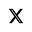X icon